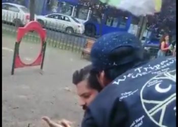 Diputado Gabriel Boric sufre violenta funa en el Parque Forestal de Santiago