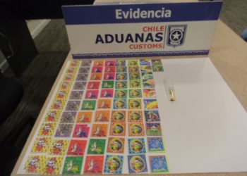 1798 estampillas de droga sintética fueron descubiertas por can detector en Los Libertadores