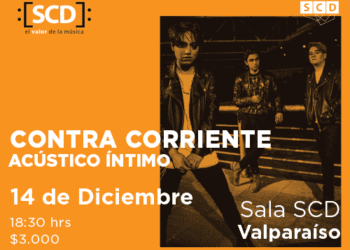 Contracorriente en formato acústico en Sala SCD Valparaíso