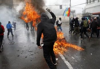 31 lesionados dejó última jornada de manifestaciones en la región de Valparaíso