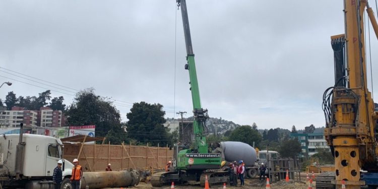 16% de avance tienen las obras que levantan los puentes de Reñaca