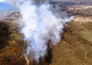 Municipalidad de Valparaíso presentó querella criminal por incendio y piden el máximo rigor de la ley