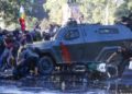 Con firma mensual quedó carabinero formalizado por atropellar a manifestante en Plaza Italia