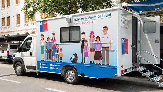 Más de 100 trámites se podrán hacer en móvil IPS Chile Atiende que estará hoy en zona afectada por incendio en Valparaíso