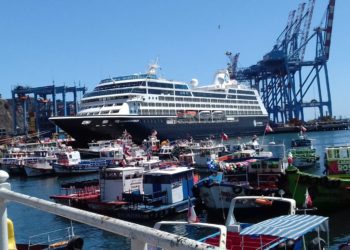 Aumentan recaladas de cruceros en Valparaíso durante la semana