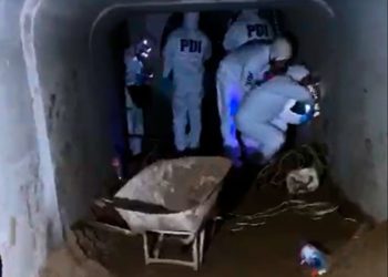 Detienen a cinco sujetos por excavar túnel para robar banco en Concón