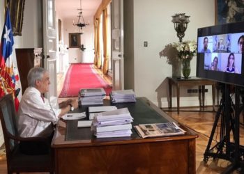 Presidente Sebastián Piñera promulga el proyecto de ley de teletrabajo en medio de avance del coronavirus