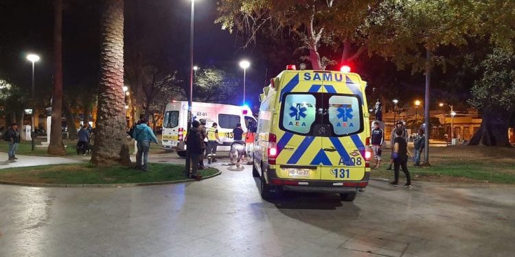 Balacera en Parque Italia de Valparaíso deja al menos una persona herida