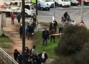 Incidentes obligaron a cerrar momentáneamente las puertas de estación Portales de Metro Valparaíso