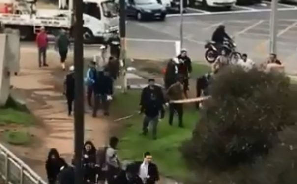 Incidentes obligaron a cerrar momentáneamente las puertas de estación Portales de Metro Valparaíso