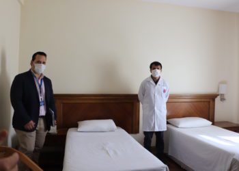 Con capacidad inicial de 92 camas Hotel O’Higgins de Viña del Mar comenzó a funcionar hoy como residencia sanitaria