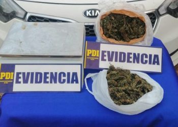 Detienen a proveedor de droga que abastecía a microtraficantes y consumidores de Papudo