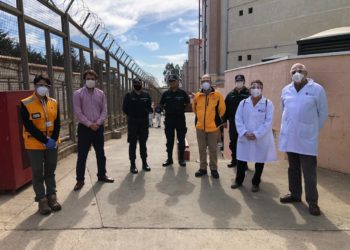 Cárcel de Valparaíso es inspeccionada por el INDH y el Colegio Médico para verificar medidas adoptadas para prevenir contagios de Covid-19