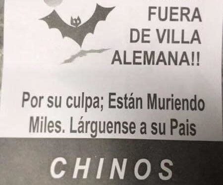 Gobierno se querella contra quienes resulten responsables por panfletos xenófobos hacia la comunidad china en Villa Alemana