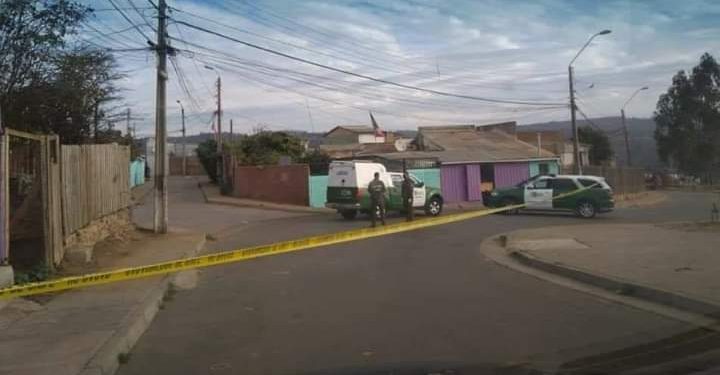 Mujer embarazada perdió a su bebé tras recibir un disparo en el abdomen en el sector de Rodelillo en Valparaíso