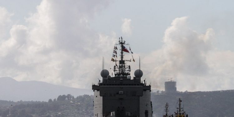 Arriba a Valparaíso buque Sargento Aldea habilitado como hospital flotante