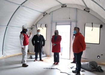 Avanza habilitación de hospital modular en Limache: tendrá capacidad para 100 camas básicas