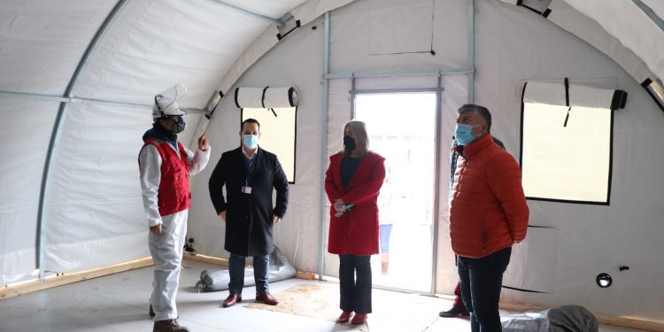 Avanza habilitación de hospital modular en Limache: tendrá capacidad para 100 camas básicas