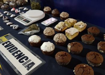Operación “Bon appetit” permitió detener a dos sujetos implicados en venta de muffins en base a cannabis