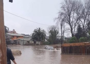 Intensas lluvias y vientos deja sistema frontal en la Región de Valparaíso