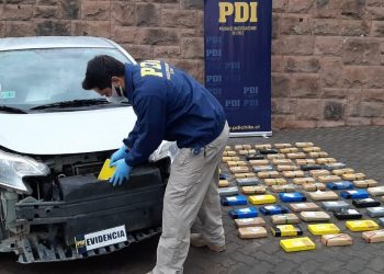 Detectan cargamento de cocaína avaluado en 1.300 millones de pesos en Los Andes