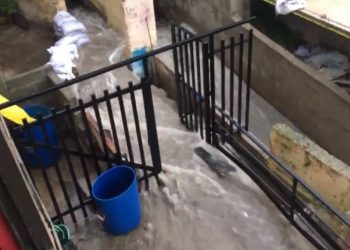 Intensas lluvias ya dejan anegamientos en distintos puntos de la Región de Valparaíso