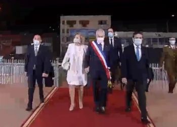 Estrictas medidas de seguridad y cacerolazos marcan los minutos previos a la Cuenta Pública de Piñera en Valparaíso