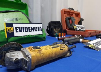 Recuperan especies robadas a centro de entrenamiento de Bomberos en Reñaca Alto de Viña del Mar