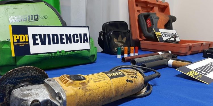 Recuperan especies robadas a centro de entrenamiento de Bomberos en Reñaca Alto de Viña del Mar