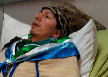 Machi Celestino Córdova con “alto riesgo cardiovascular” producto de prolongada huelga de hambre