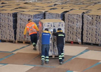 Alimentos para Chile: cerca del 80% de las cajas  ya fueron distribuidas a los municipios de la Región de Valparaíso