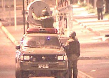 Recurso de protección en contra de Carabineros por armas sonoras es declarado admisible por la Corte de Apelaciones de Valparaíso