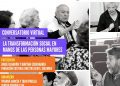 Realizarán conversatorio virtual «La transformación social en manos de las personas mayores»