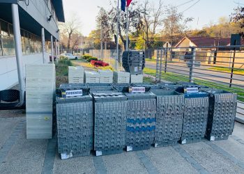 Recuperan 300 cajas robadas desde bodega farmacéutica en Viña del Mar