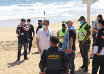 Concón: un detenido y siete sumarios sanitarios deja operativo de fiscalización por segunda vivienda