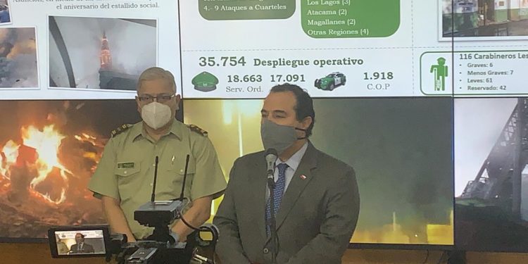 580 detenidos se registraron a nivel nacional en la última jornada de manifestaciones