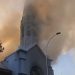 Santiago: incendio destruye Parroquia de la Asunción en medio de aniversario del estallido social