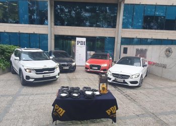 En Viña del Mar desarticulan banda dedicada al narcotráfico: líder es dueño de Lamborghini abandonado en Ruta Las Palmas