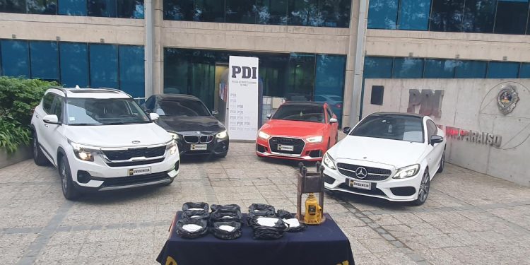 En Viña del Mar desarticulan banda dedicada al narcotráfico: líder es dueño de Lamborghini abandonado en Ruta Las Palmas