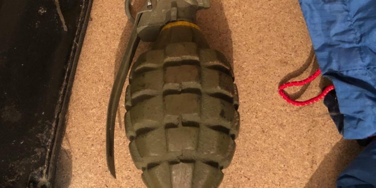 Encuentran granada y armas en allanamiento a domicilio en Villa Alemana