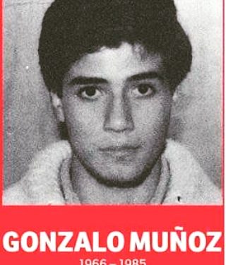 Hoy se cumplen 35 años de la muerte del estudiante y preso político Gonzalo Muñoz