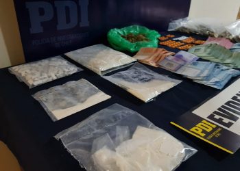 Matrimonio dedicado al tráfico de drogas es detenido por la PDI en Los Andes