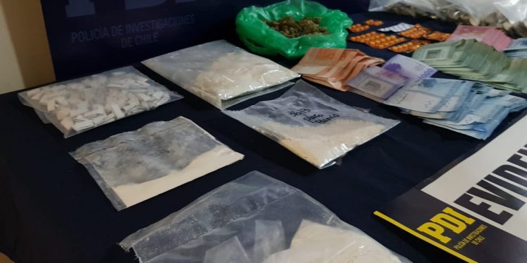 Matrimonio dedicado al tráfico de drogas es detenido por la PDI en Los Andes