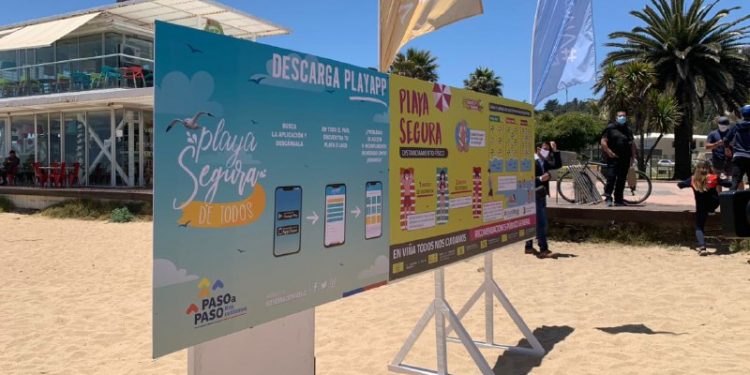 Presentan aplicación que permite realizar denuncias por incumplimiento de protocolos sanitarios en las playas
