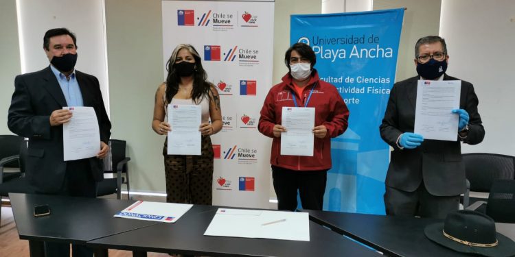 Convenio para promover proyectos es firmado por el Ministerio del Deporte, IND y la UPLA