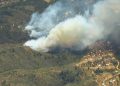 Declaran Alerta Roja para Valparaíso por incendio forestal en lugar de difícil acceso en Laguna Verde