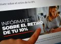 Gobierno anuncia que el jueves comenzará el proceso de segundo retiro del 10%