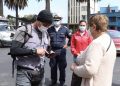Cuadrillas sanitarias realizan operativos de fiscalización peatonal en el Gran Valparaíso