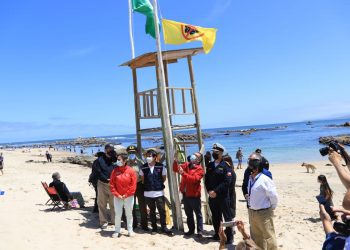 Ya fue implementada la primera «Bandera de riesgo COVID» de la Región de Valparaíso
