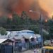 Evacuan Villa Esmeralda de Purén por avance de incendio forestal que mantiene con alerta roja a la comuna